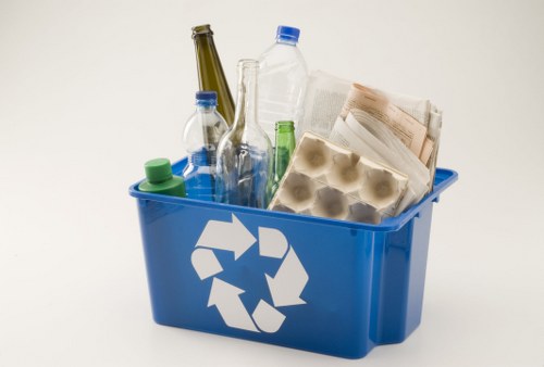 Community members participating in Redbridge recycling program