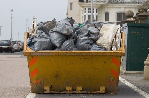 Professional garage clearance team in Redbridge