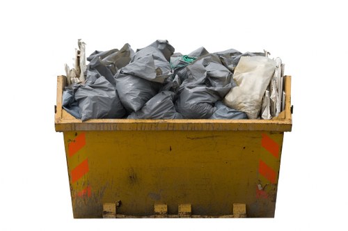 Equipment used for demolition waste removal