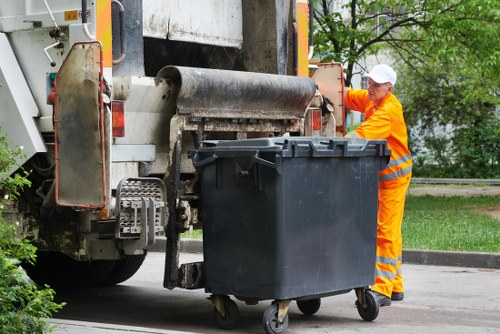 Variety of recyclable materials sorted in Redbridge