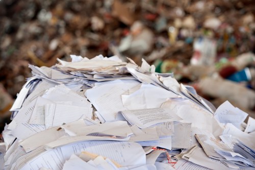 Commercial muck away services managing office waste in Redbridge